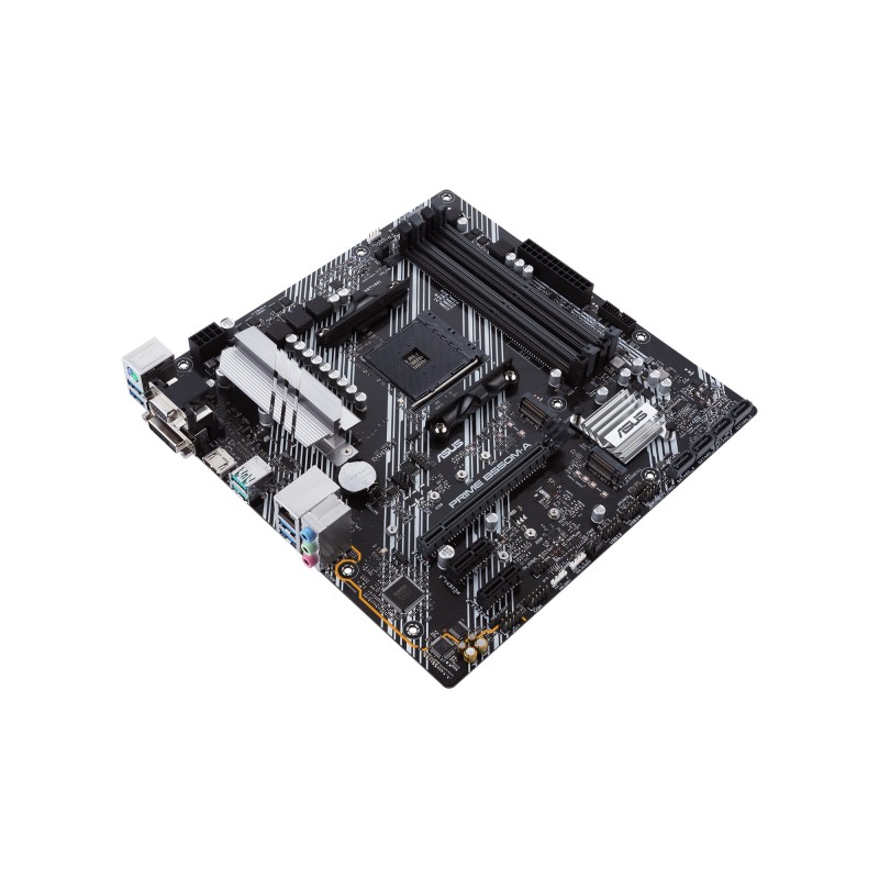 ASUS Prime B550M-A mATX Mainboard Sockel AM4 M.2/USB3.2/HDMI/DVI/VGA